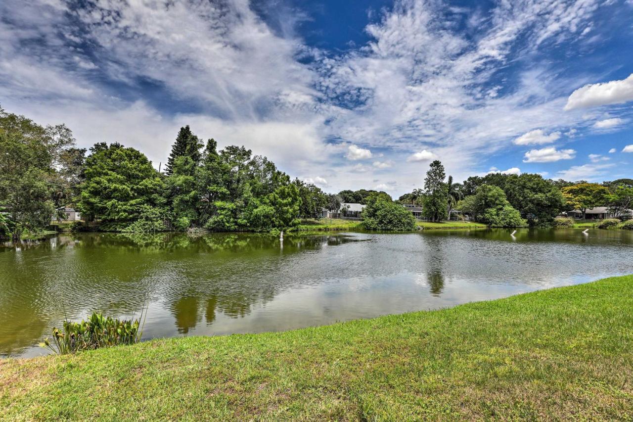 Lanai And Pond At Tranquil Bradenton Retreat! Villa Ngoại thất bức ảnh