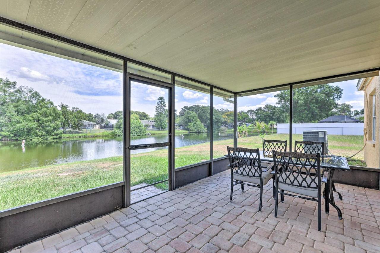 Lanai And Pond At Tranquil Bradenton Retreat! Villa Ngoại thất bức ảnh
